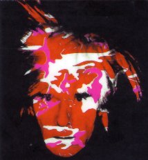 Andy Warhol Autoportrait avec camouflage 1986